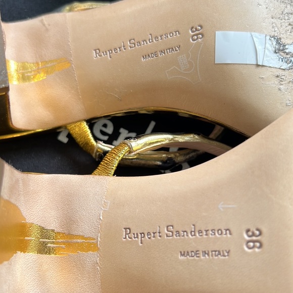Rupert Sanderson gold - Picture 10 of 13